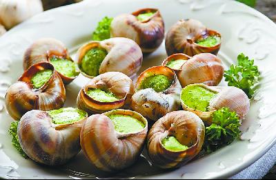 法国菜焗蜗牛.