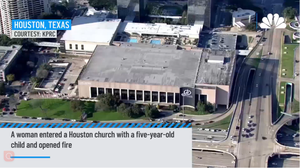 得州突发枪击案！美媒：一女性嫌疑人带着5岁男孩进教堂开枪，嫌疑人被击毙