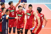 中国男排亚洲杯首战获胜