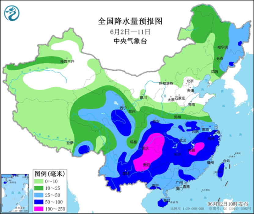 中国气象局：6月将有1个热带气旋登陆或明显影响我国！