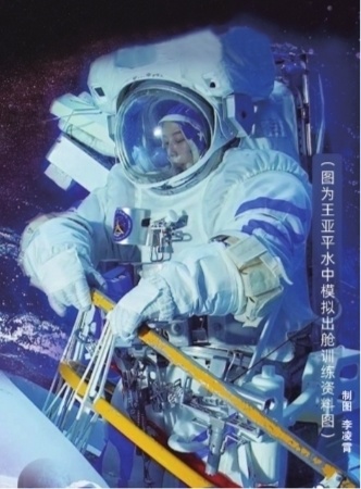 中国女性首次太空行走