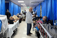 以军持续围困加沙最大医院 院方被迫将数百死者葬院内
