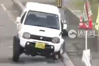 日本一汽车行驶中轮胎飞出,致一4岁女童重伤昏迷