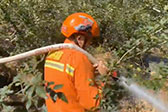 森林消防为农作物灌溉