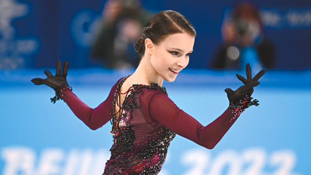 谢尔巴科娃夺冠，俄实现花滑女单冬奥三连冠
