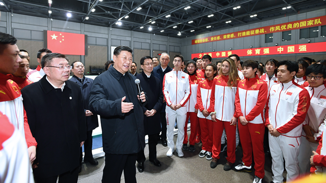 习近平回信勉励中国冰雪健儿 在奋斗中创造精彩人生 为祖国和人民贡献青春和力量