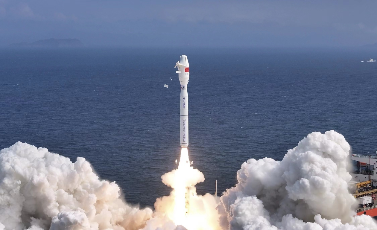 “洋河·梦之蓝号”捷龙三运载火箭新年首发成功