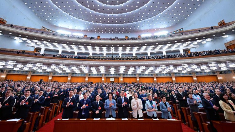  Closing of the Second Session of the 14th CPPCC National Committee