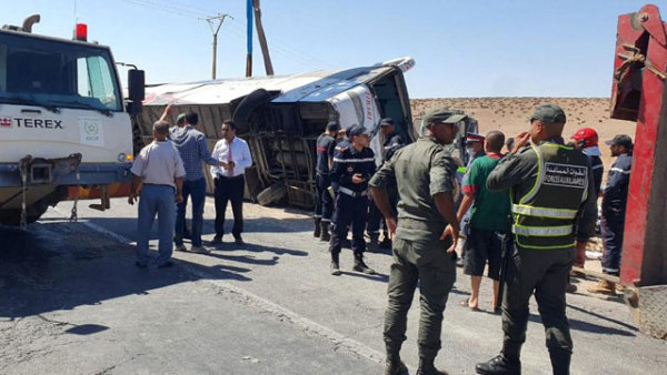 摩洛哥北部城市交通事已造成多人死亡