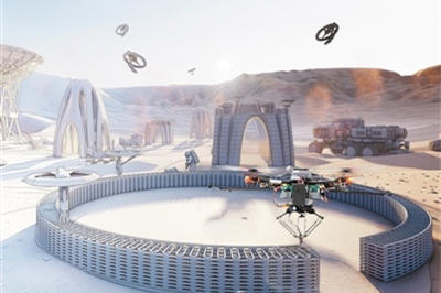 仿生无人机实现空中建造3D“楼阁”
