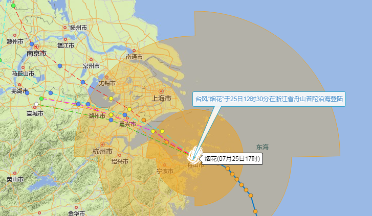 最新预报: 台风“烟花”再次登陆时间推迟！