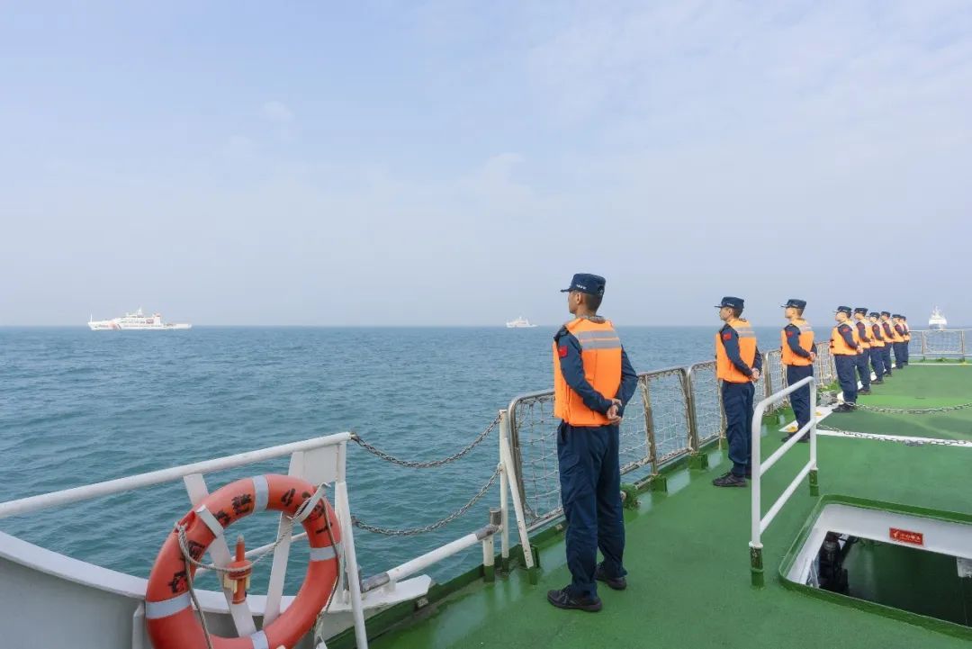 中越海警开展2023年第二次北部湾海域联合巡逻北部湾