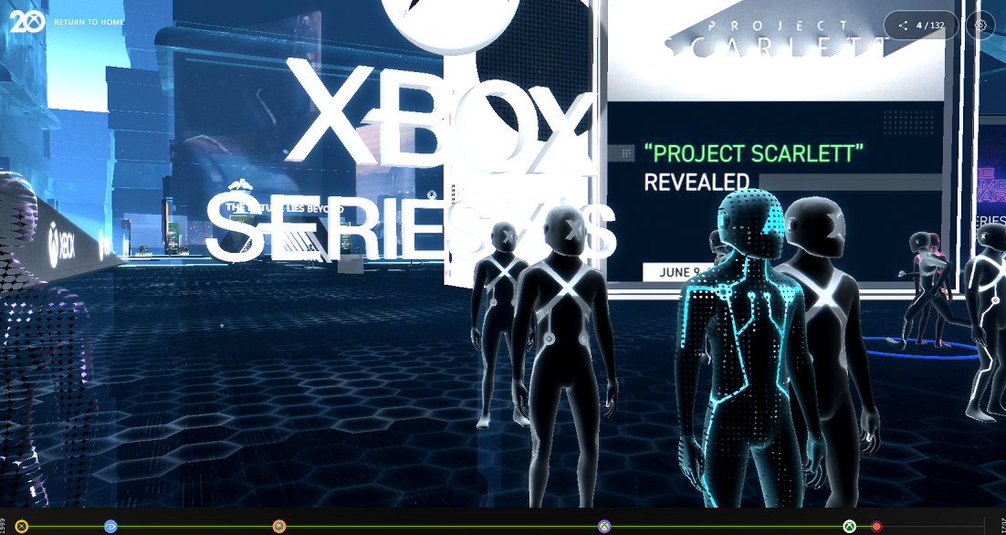 微软上线Xbox 20周年虚拟博物馆设置个性化数字展区