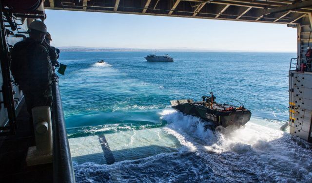 美国海军陆战队证实其新一代两栖战车存在故障 刚服役就全部被停用