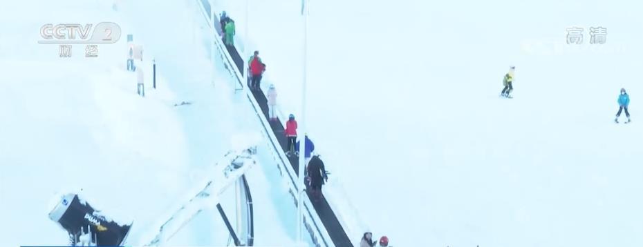 正值冰雪旅遊季 滑雪場遊客接待量節節攀升
