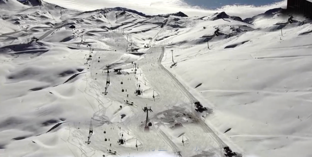 南美最大滑雪场开门迎客