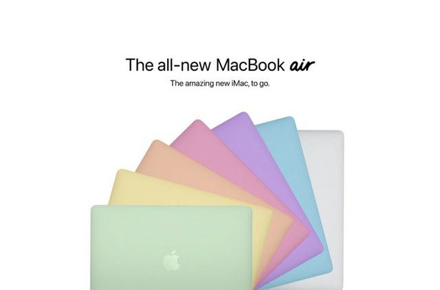 新一代Macbook Air将拥有丰富的颜色可供选择