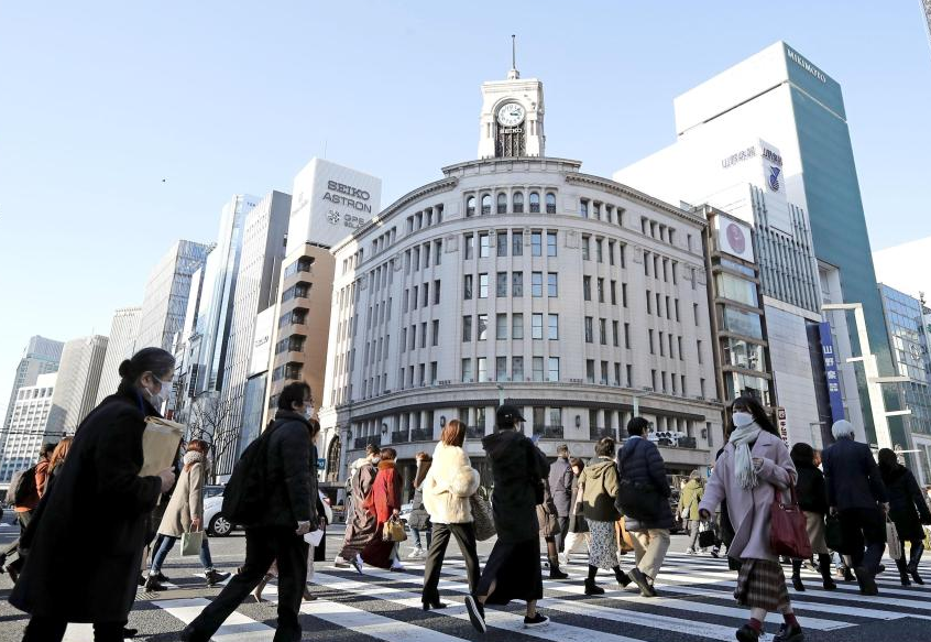 日本政府建议户外摘口罩后 东京近7天平均感染人数增加124.3%