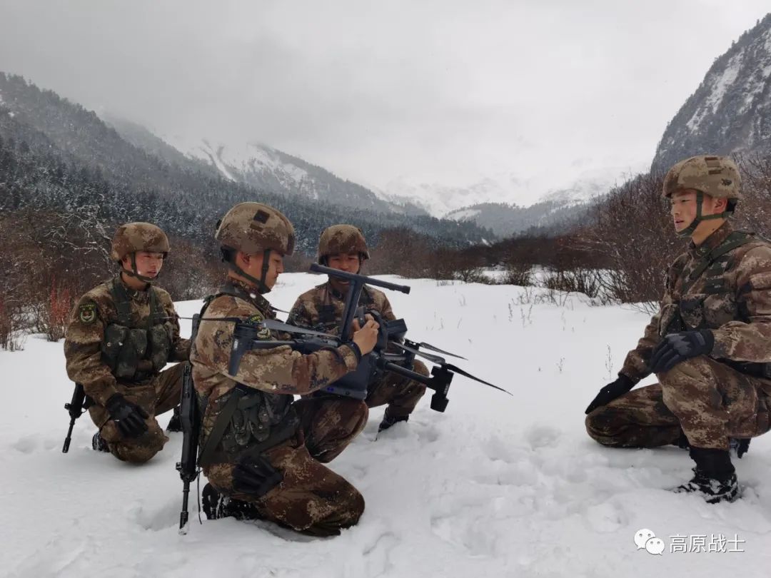 战风雪！西藏军区某部展开无人机针对性集训