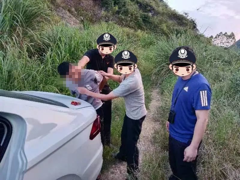 “刘某”一女子被挟持进入山区，广西河池警方成功解救人质