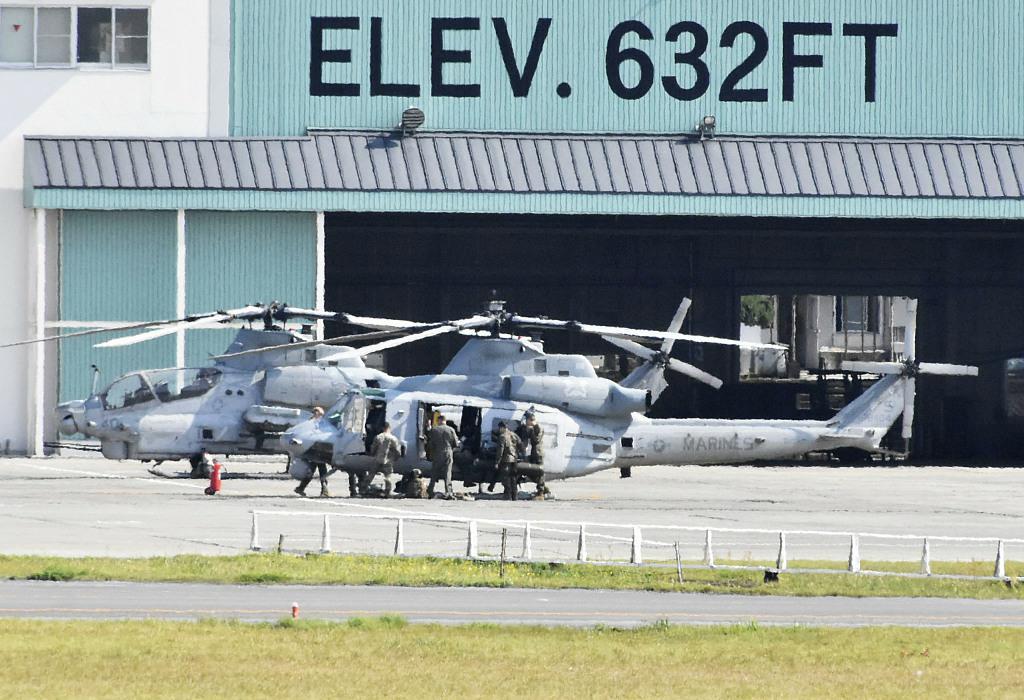 《【摩臣网上平台】两架美军直升机飞行途中突发故障 在日本紧急着陆》
