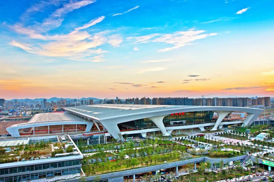 杭州东站 全景图图片