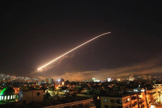 俄军少将：以色列导弹深夜射向叙利亚，被全部击落