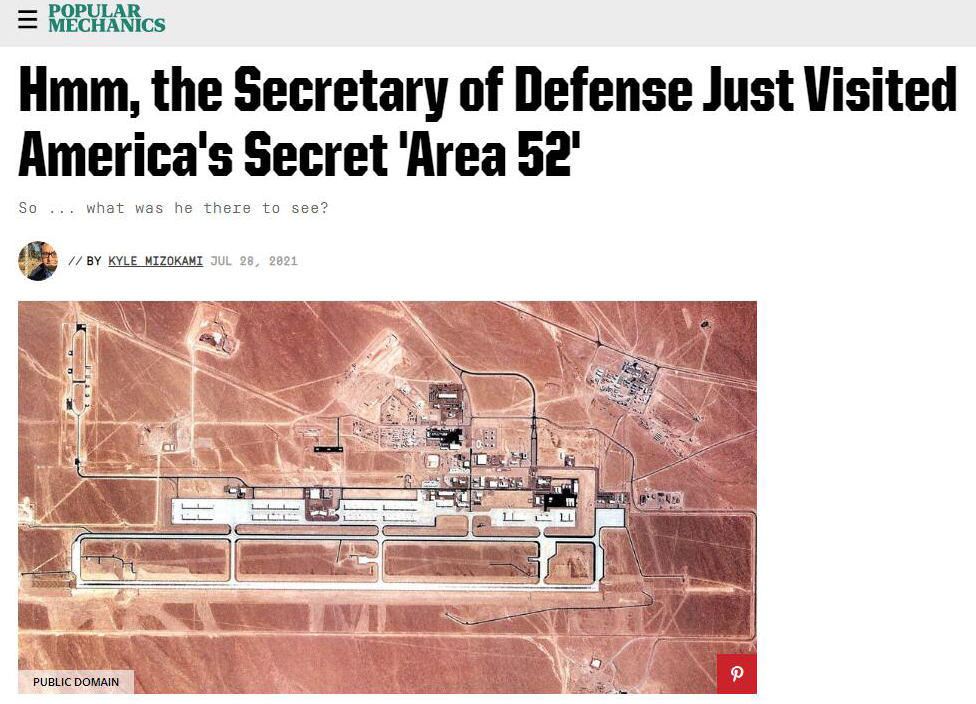 Look at the new nuclear bomb or the sixth-generation aircraft? The U.S. Secretary of Defense was revealed to have detoured "Area 52" before flying to the southeast. U.S. media speculated