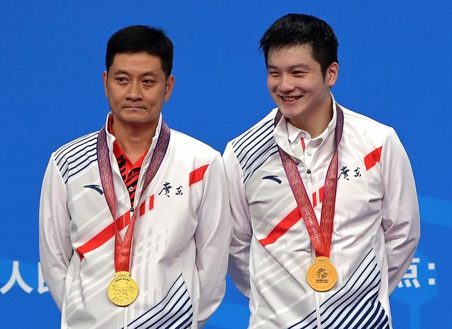 全运会乒乓球男子单打决赛:樊振东夺冠