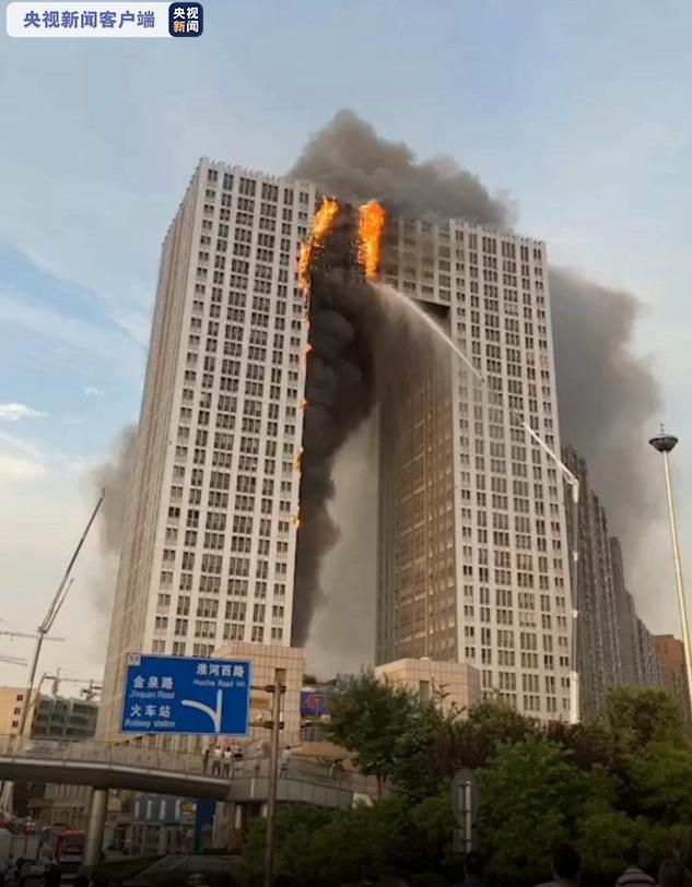 辽宁大连凯旋国际大厦火灾起火原因初步确定 为电器故障引发火灾