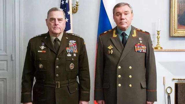 俄国防部：俄武装力量总参谋长与美军参谋长联