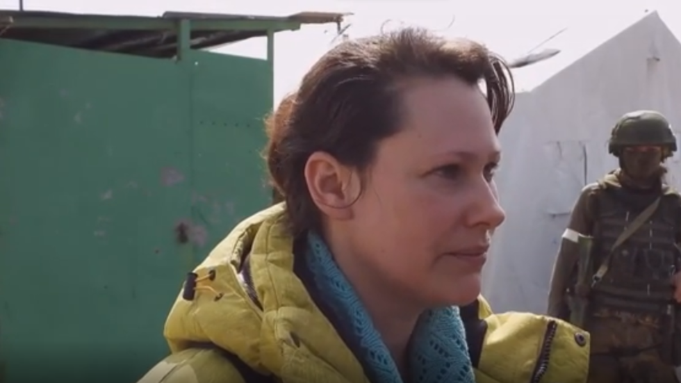 俄媒：乌克兰女子控诉“亚速营”武装分子的视频，一家德国媒体发后又删除