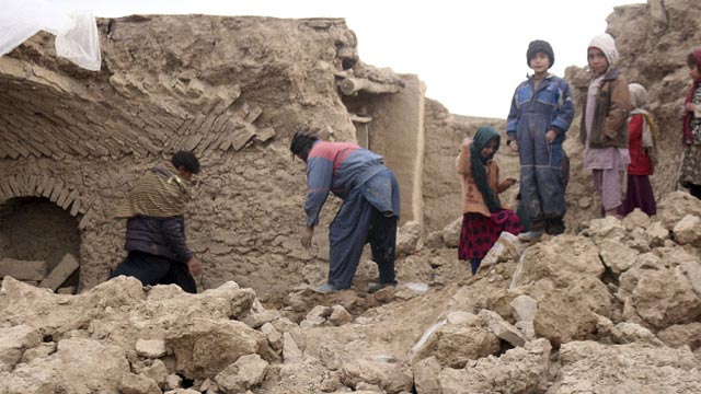 阿富汗西部发生5.3级地震