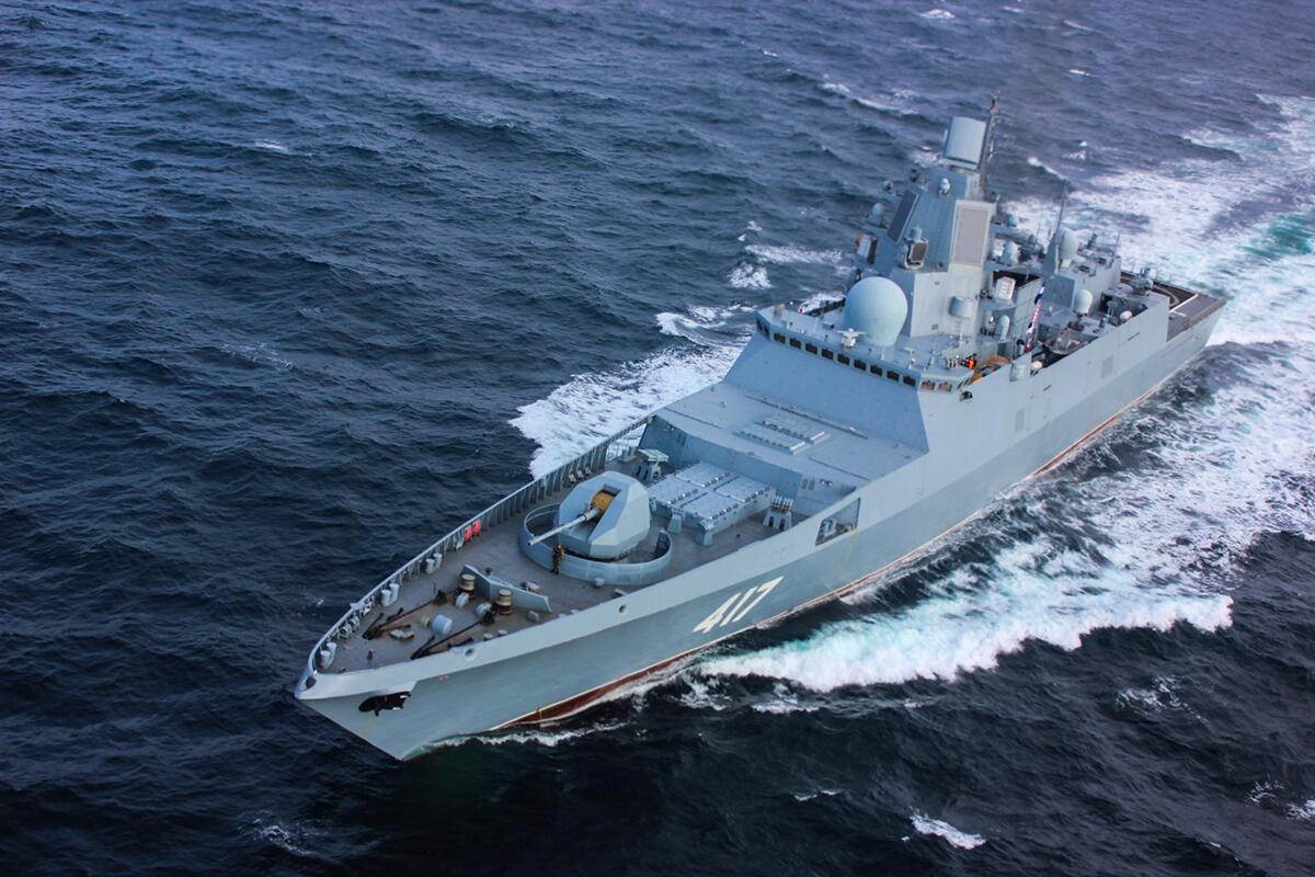 俄开始量产新型130毫米口径舰炮最高射速可达每分钟30发