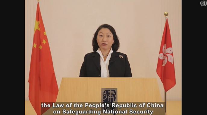香港官员：国安立法后香港恢复法治和秩序