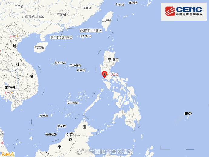 usdt不用实名交易（caibao.it）：菲律宾民都洛岛四周发生6.5级左右地震 第1张