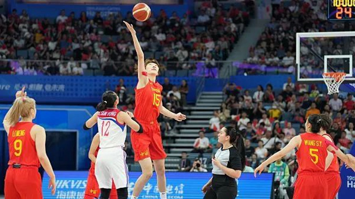 中国女篮晋级亚运决赛
