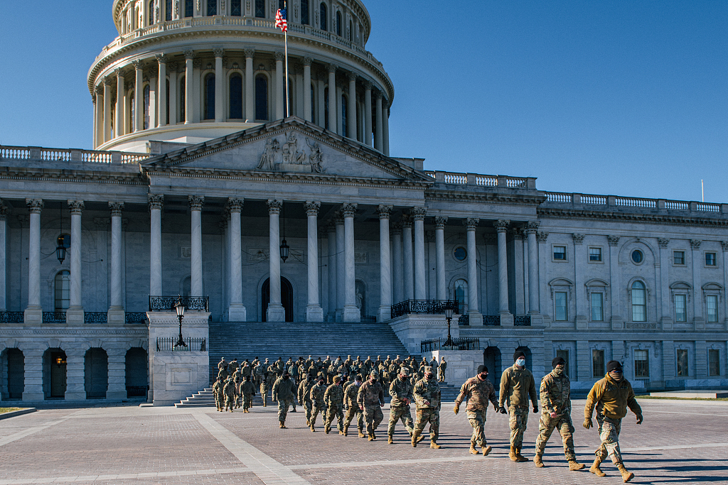 美防长下令：部署100名国民警卫队员 应对特朗普支持者集会