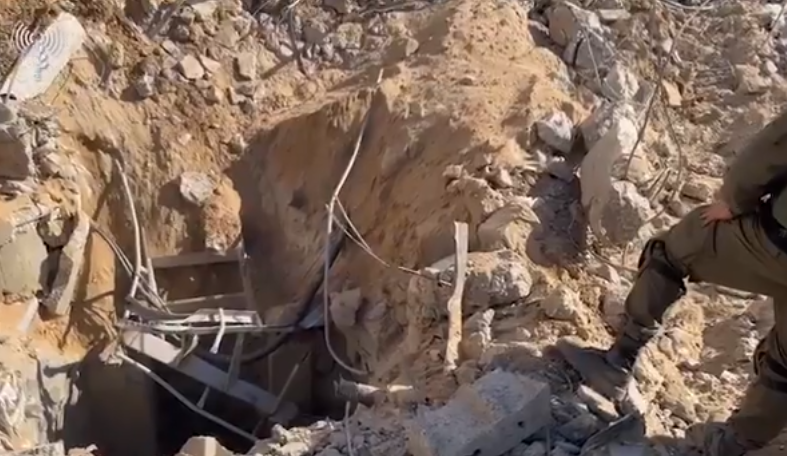 以军称在希法医院发现哈马斯隧道发布视频展示入口（图）希法
