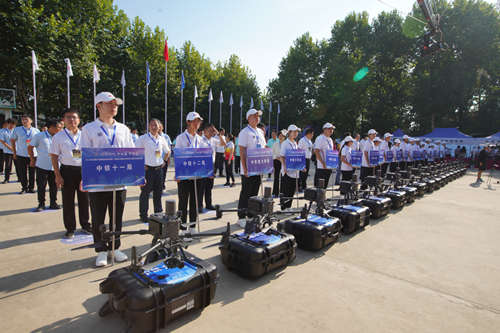 国内首个无人机驾驶员职业技能赛在陕开赛