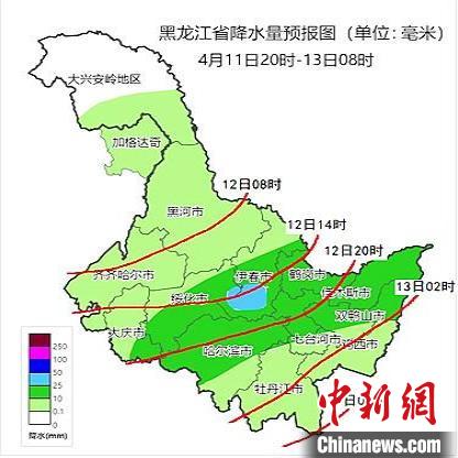 黑龙江：周末雨雪来袭 六地市或出现严重道路结冰