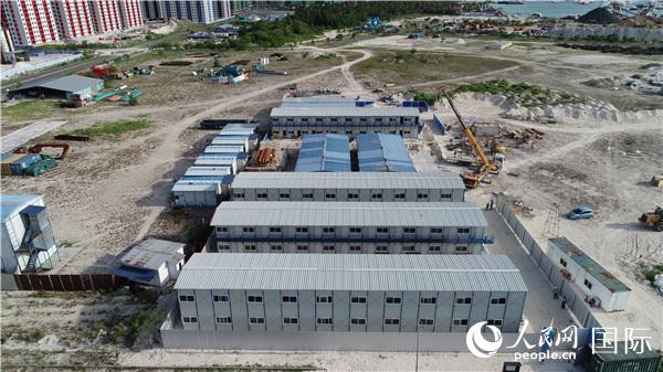 中国企业援建马尔代夫抗疫设施顺利竣工