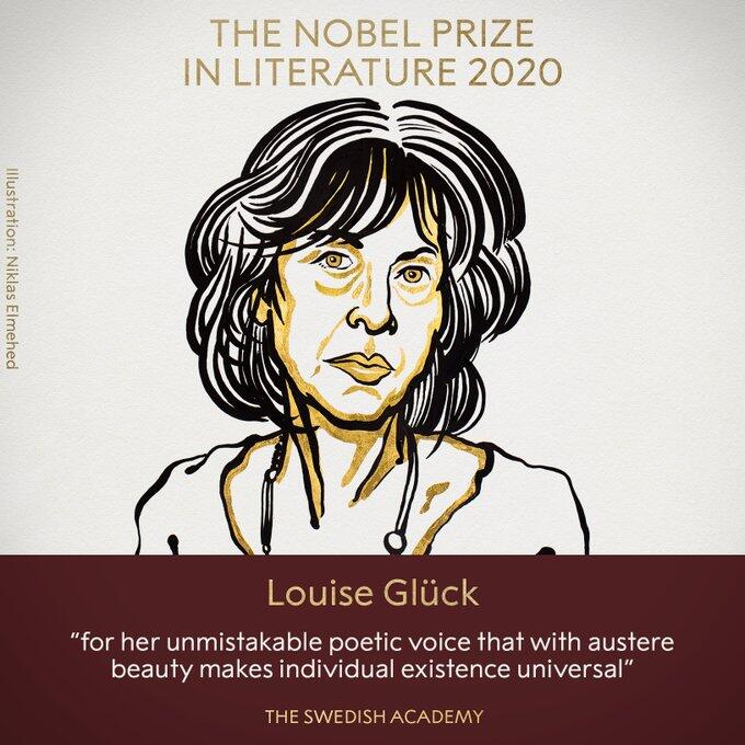 2020诺贝尔文学奖正式揭晓，美国女诗人路易丝·格吕克夺得 第3张