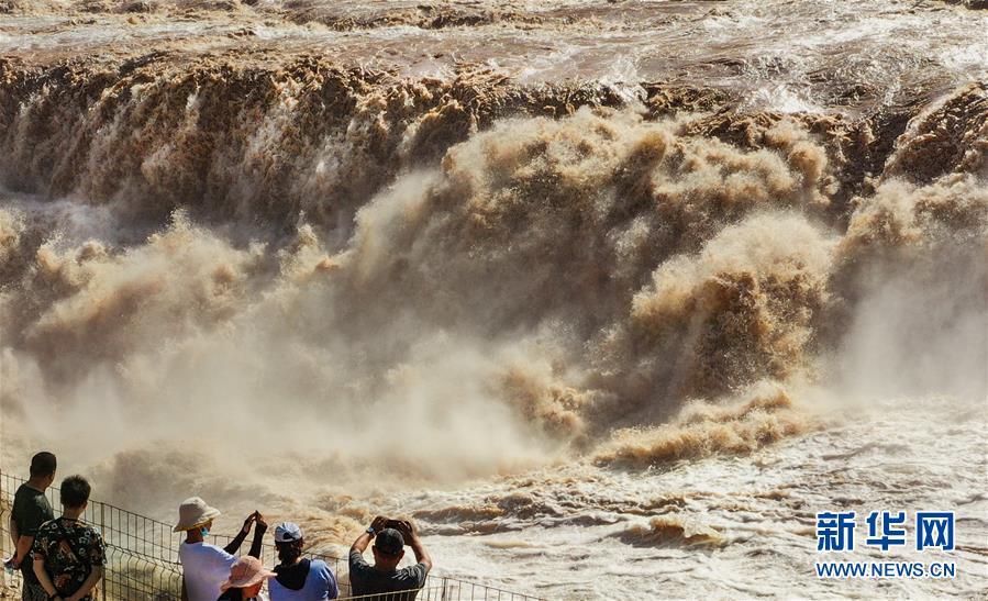 Hoàng Hà ngàn dặm đổ về một chiếc hồ lô: Cảnh tượng kỳ vĩ hiếm gặp của thác nước vàng lớn nhất thế giới - Ảnh 7.
