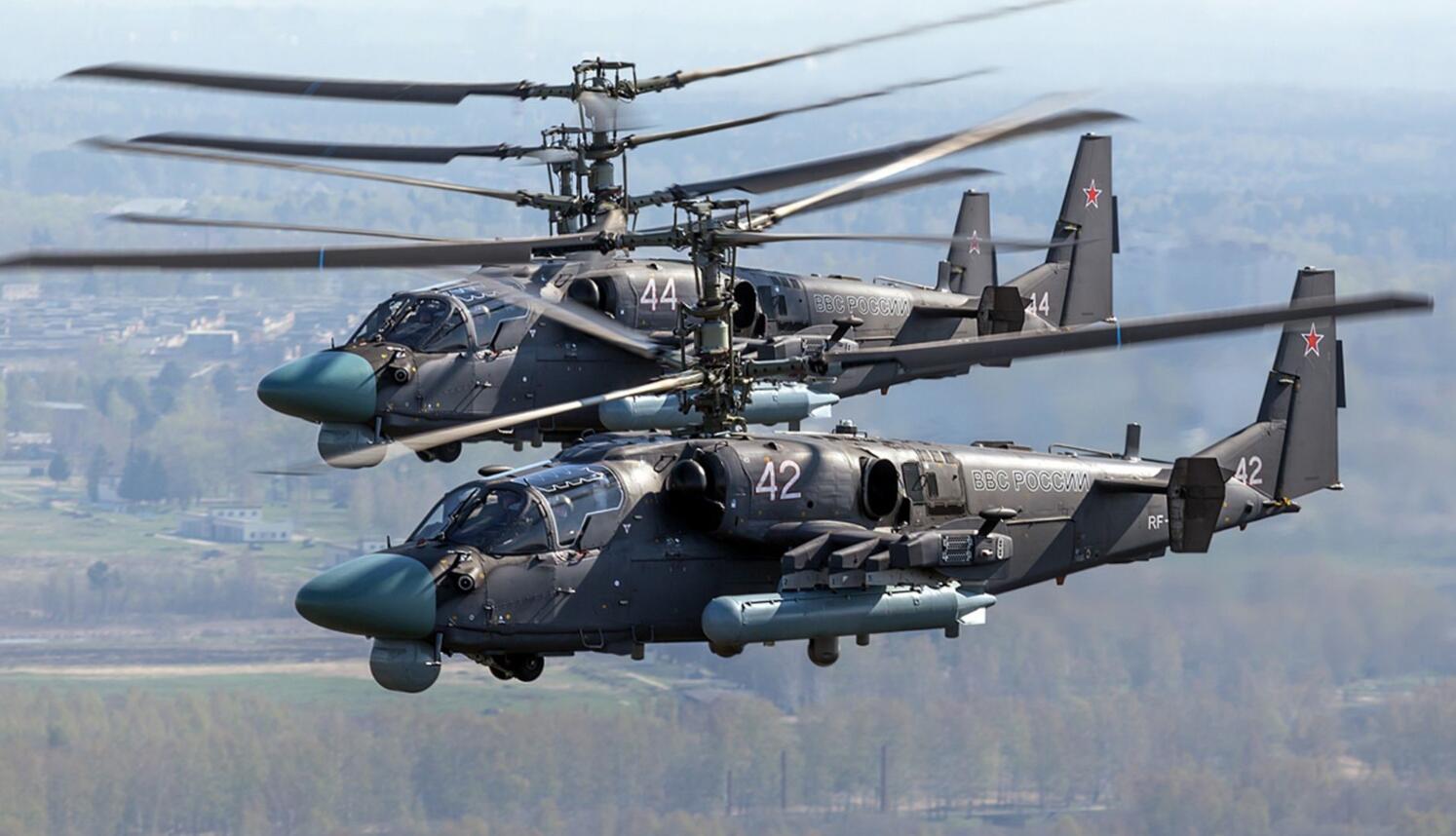 俄罗斯通用直升机图片