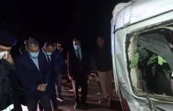 致12死5伤！埃及明亚省南部发生一起严重交通事故 第1张