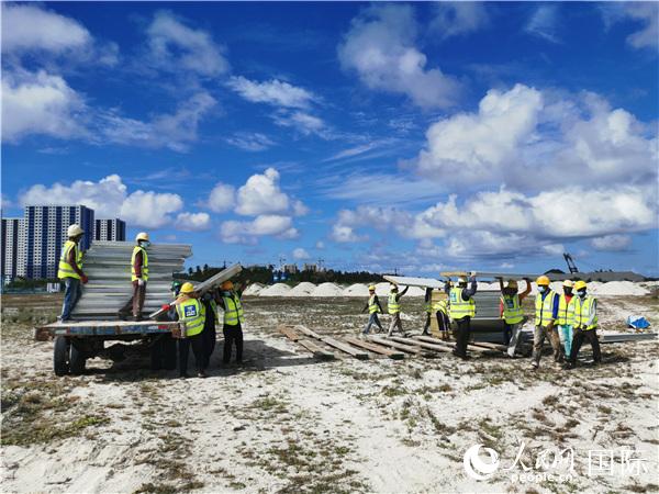 中国企业援建马尔代夫抗疫设施顺利竣工