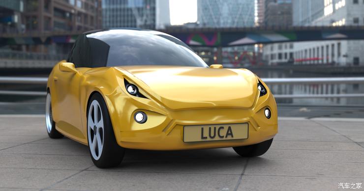 荷兰研发以废塑料为材质的纯电动概念车 车型被命名为LUCA
